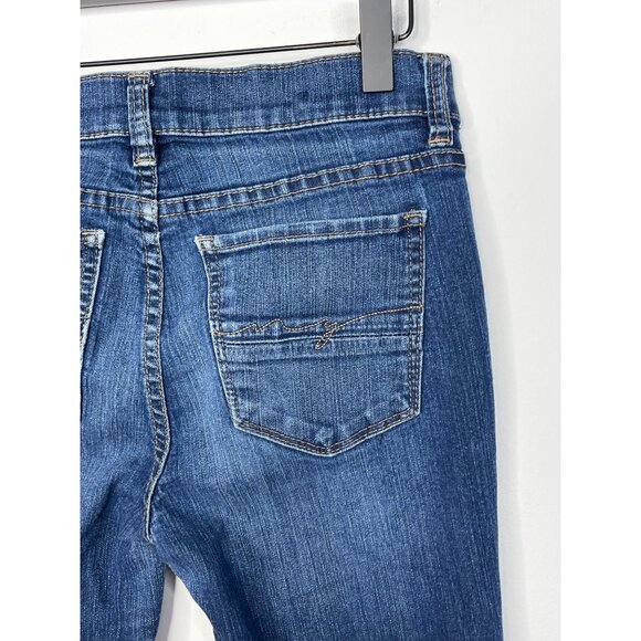 NY&Co Soho Jeans Size 0 Tall Skinny Stretch Dark Wash High Rise Denim Pants - Picture 10 of 11